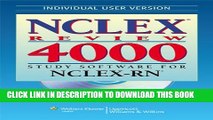 [PDF] NCLEXÂ® Review 4000: Study Software for NCLEX-RNÂ® (Individual Version) (NCLEX 4000) Popular