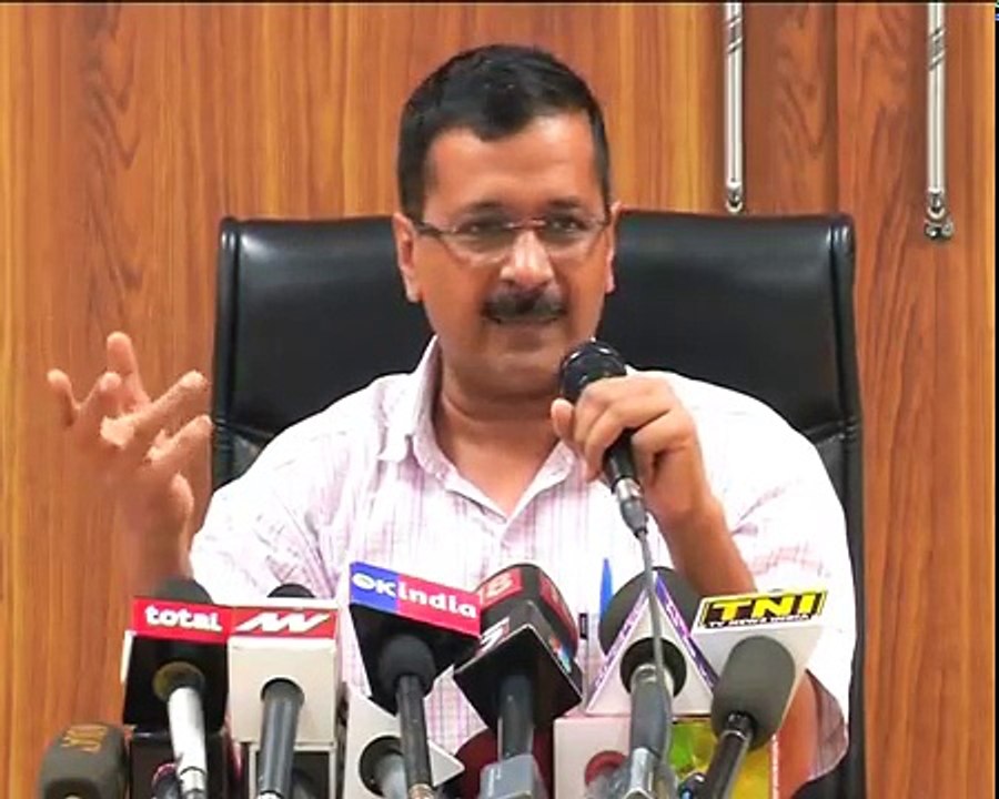 Delhi CM Arvind Kejriwal Press Conference on LG /Guest Teachers / Point Of Sale at Ration Shops