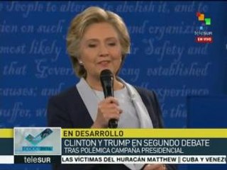 Donald Trump insiste en que migrantes y refugiados son asesinos