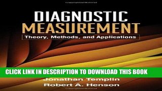 [PDF] Diagnostic Measurement: Theory, Methods, and Applications (Methodology in the Social