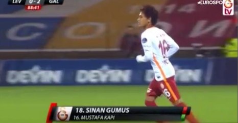 Un jeune joueur de 14 ans fait ses débuts avec l’équipe pro de Galatasaray (vidéo)