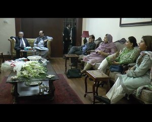 Rana Mashood meeting with Purtakal Ambassidor