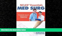 Free [PDF] Downlaod  NCLEXÂ® Essentials: Med Surg: Everything You Need to Know to Demolish