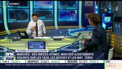 L'actu macro-éco: "Il y a eu des ajustements violents cette semaine dans la sphère financière", Éric Venet - 10/10