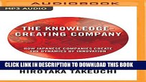 [PDF] The Knowledge-Creating Company: How Japanese Companies Create the Dynamics of Innovation
