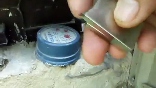 Parar Contador De Agua Con Iman