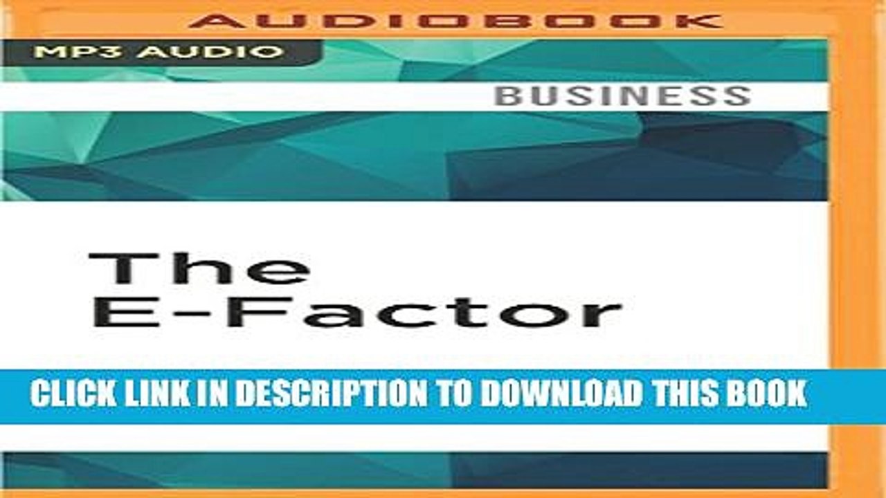 [PDF] The E-Factor: Entrepreneurship in the Social Media Age Full Collection