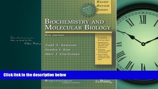 Popular Book BRS Biochemistry and Molecular Biology, Fourth Edition (Board Review Series)