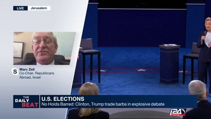 No holds barred : Clinton, Trump trade barbs in explosive debate