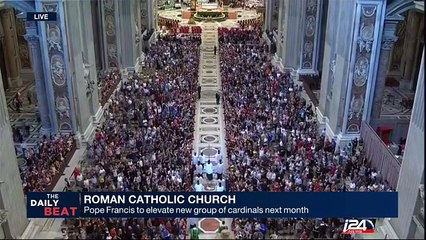 Pope Francis to elevate new group of cardinals next month