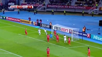 Macedonia - Italy 2-3 (9 october 2016, World Cup qualification 2018)