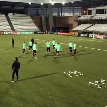 Cristiano Ronaldo Amazing Skills on Portugal Training Faroe Islands vs Portugal 10-10-2016