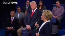 Los golpes bajos del segundo combate entre Hillary Clinton y Donald Trump
