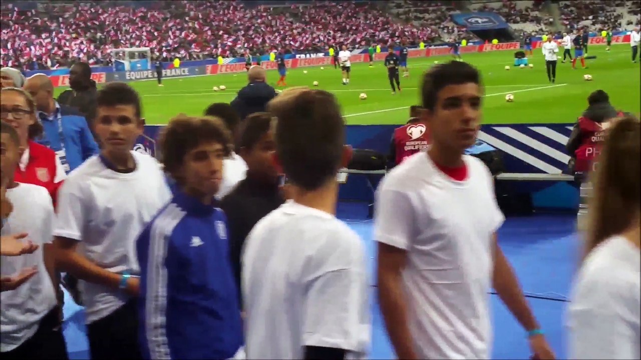 CEREMONIE D'OUVERTURE FRANCE - BULGARIE AVEC LE COSMO TAVERNY