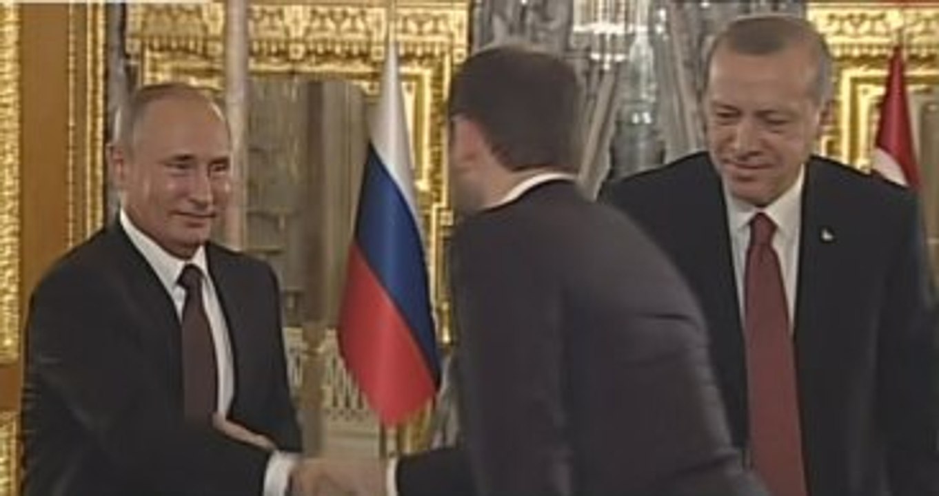 Erdoğan ve Putin Türk Akımı Projesi'ni İmzaladı
