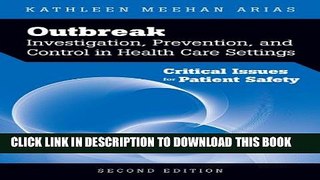 [PDF] Outbreak Investigation, Prevention, and Control in Health Care Settings: Critical Issues in