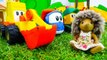 Машинки Игрушки Грузовичок Лева и Мася в Видео для детей  Детская площадка для ежиков!
