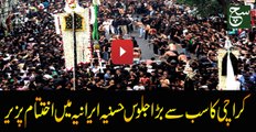 Karachi Jaloos concluded in Hussainian iranian imam bargah