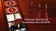 Pakistani Best Dress Celebrities At Lux Style Awards 2016