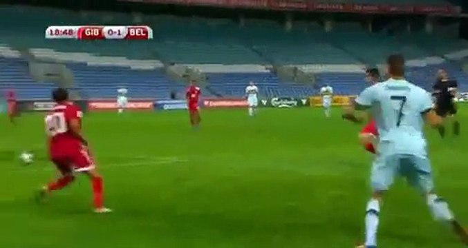 0-2 Axel Witsel Goal HD - Gibraltar vs Belgium - 10.10.2016