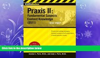 READ book  CliffsNotes Praxis II: Fundamental Subjects Content Knowledge (0511) Test Prep  BOOK