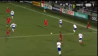 A.silvaGoal  Faroe Islands 0 - 3 Portugal 10.10.2016 HD