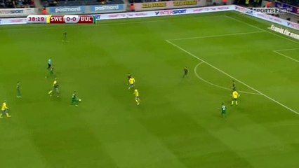 Ola Toivonen Goal HD - Sweden 1-0	Bulgaria 10.10.2016