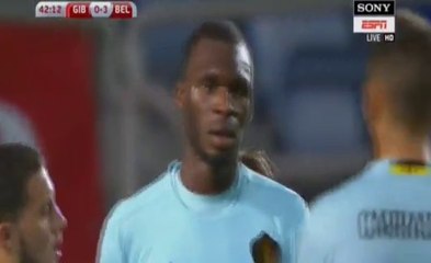 0-3 Christian Benteke 2nd Goal HD - Gibraltar 0-3 Belgium - 10.10.2016 HD