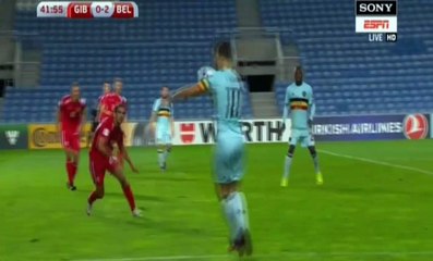 Christian Benteke 2nd Goal HD - Gibraltar 0-3 Belgium - 10.10.2016 HD