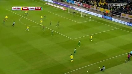 Hiljemark  Goal HD - Sweden 2-0 Bulgaria 10.10.2016