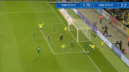Oscar Hiljemark Goal HD - Sweden 2-0 Bulgaria - 10.10.2016 HD