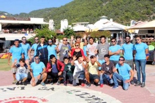 Fethiye Kimsesiz Çocukların Yamaç Paraşütü Keyfi