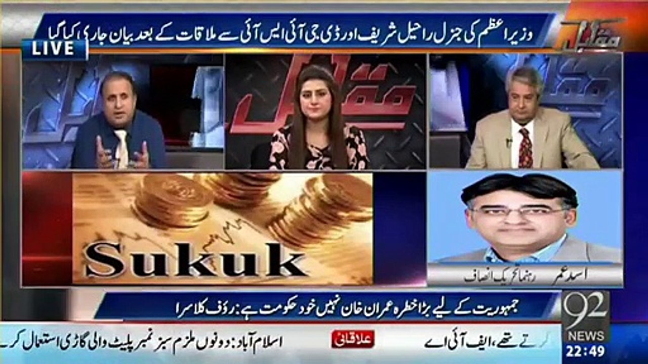 Asad Umar’s response on mortgaging Pakistan’s assets for taking more loans