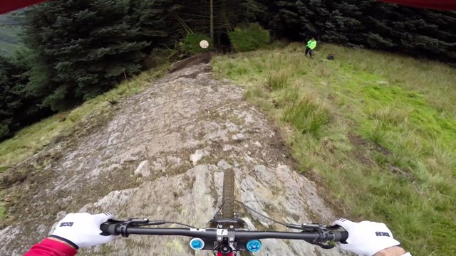GoPro View: Dan Atherton Sends It Down the Hardline MTB Track | Red Bull Hardline 2016