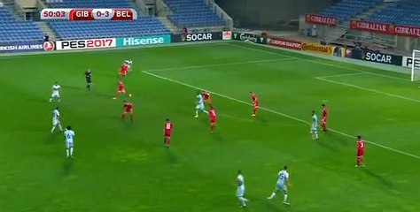 Dries Mertens Goal - Gibraltar	0-4	Belgium 10.10.2016