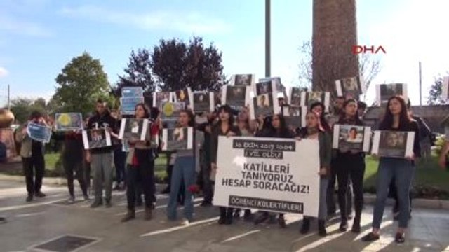 Eskişehir Ankara'daki Bombalı Saldırı Eskişehir'de Protesto Edildi