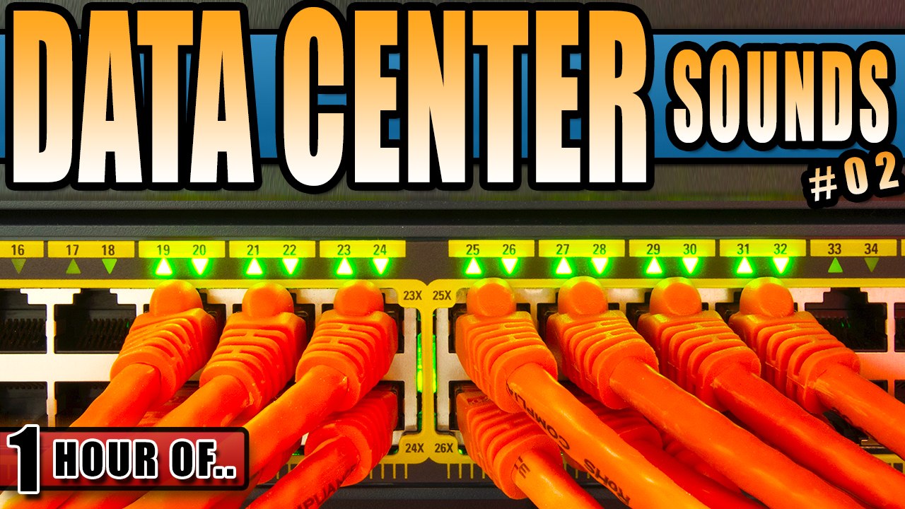 Data Center, computer fan sounds for Sleeping and relaxation. Sleep Sounds and White Noise for 1 hour