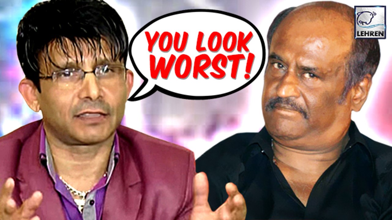 Kamaal R Khan INSULTS Rajinikanth | Shocking
