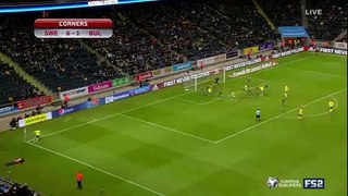 V.N. Lindeloef  Goal Sweden  3-0  Bulgaria 10.10.2016 H