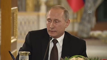 Rusya Devlet Başkanı Putin: "Suriye'de Akan Kanın En Hızlı Şekilde Durdurulmasından Yanayız"