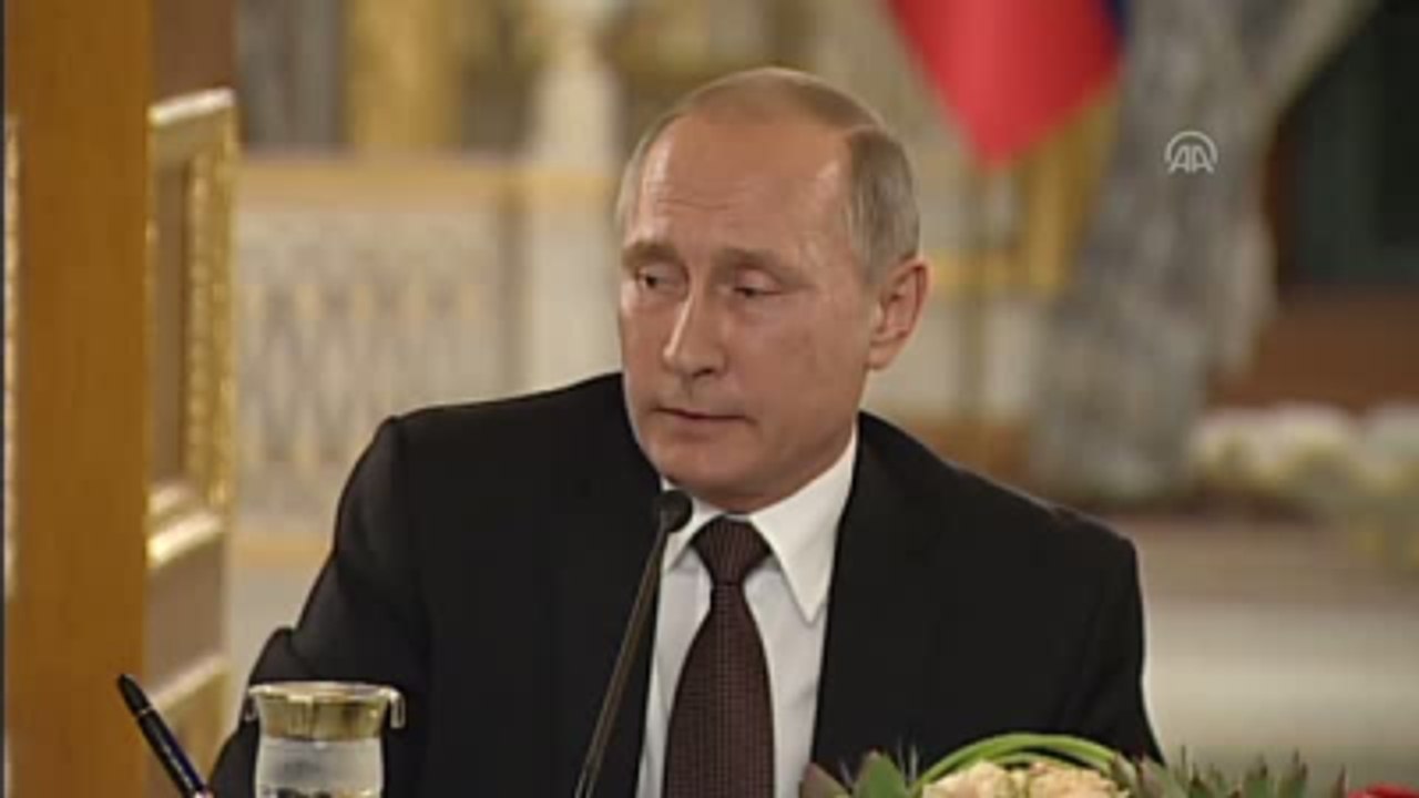 Rusya Devlet Başkanı Putin: "Suriye'de Akan Kanın En Hızlı Şekilde Durdurulmasından Yanayız"