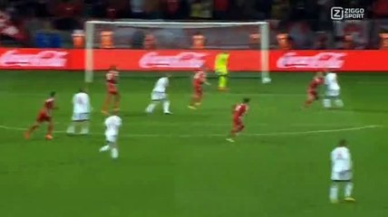 Pavel Savitskiy Goal - Belarus 1-0 Luxembourg 10.10.2016