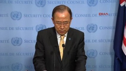 Ban Ki Moon Suriye?deki Durumun, Uluslararası Ceza Mahkeme?sine Götürülmesi İçin Çağrıda Bulundum
