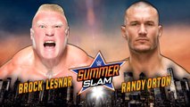 WWE SummerSlam 2016 Randy Orton Vs. Brock Lesnar Full Match en Español