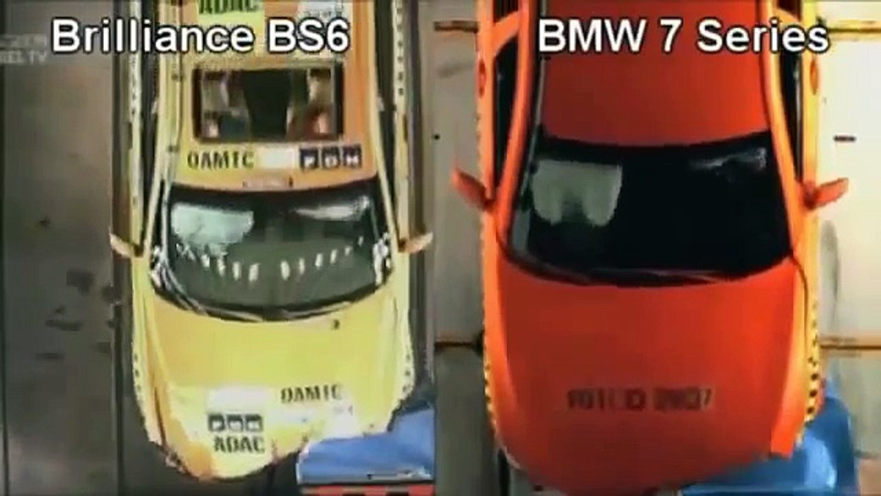 Çin Malı Lüks Otomobilin Çarpışma Testiyle İmtihanı