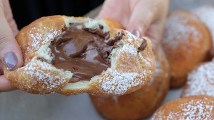Eat Your Heart Out With These Nutella-Stuffed Doughnuts