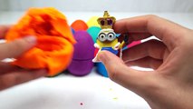 LEARN COLORS for Kids w Play Doh Surprise Eggs Mickey Mouse Toy Story Spiderman Cars Toys HD