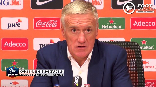 La réaction de Didier Deschamps