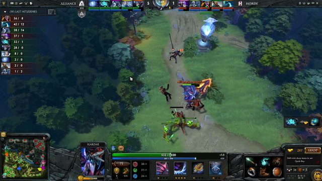 ALLIANCE vs HORDE - EPIC MEGAS Rapiers Base Race! - WESG Dota 2_2