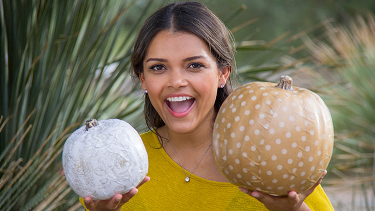 DIY Pretty Pumpkins Are Perfect For Fall